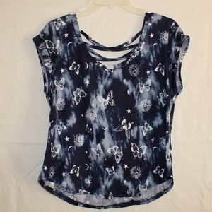 ***LAST CHANCE*** FREE W/PURCHASE Blue/Gray Tie Dye style shirt